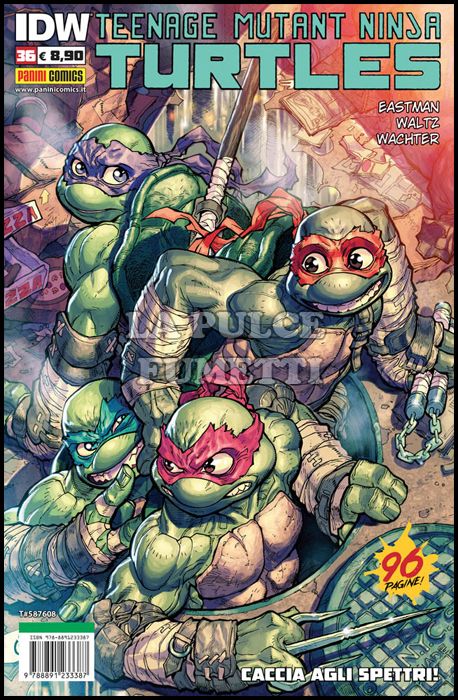 TEENAGE MUTANT NINJA TURTLES #    36